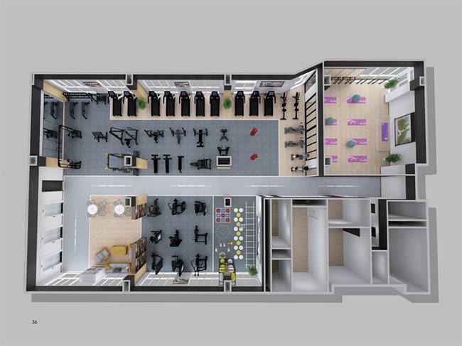 房地产健身器材解决方案-熊猫体育健身器材