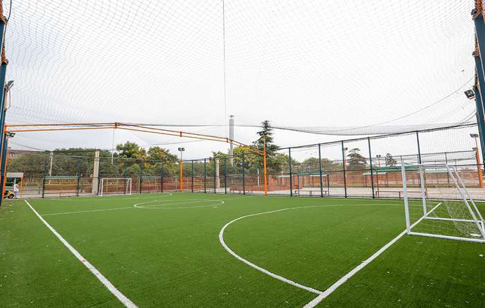 广西健身器材厂家-熊猫体育五人制足球场