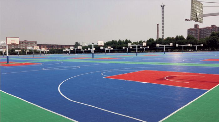 熊猫体育健身器材-悬浮拼装运动球场