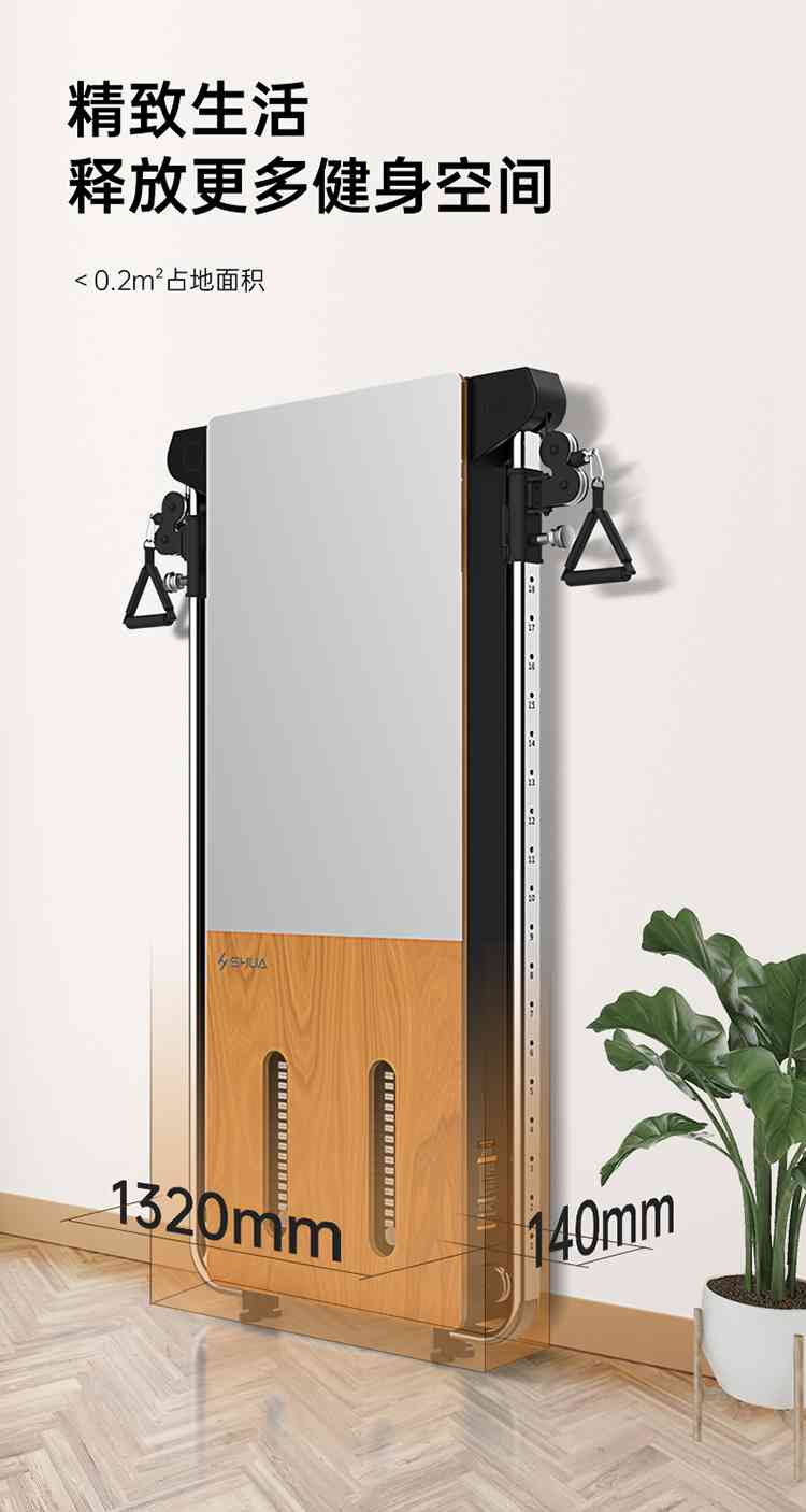 SH-G699 壁挂式拉绳训练器-广西熊猫体育体育健身器材有限公司