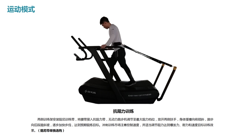 熊猫体育SH-T901Z无动力跑步机-广西熊猫体育体育健身器材有限公司